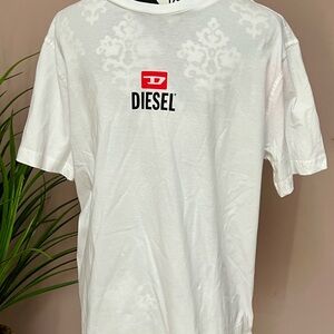 DIESEL T-Just-Small-New D Logo Tee